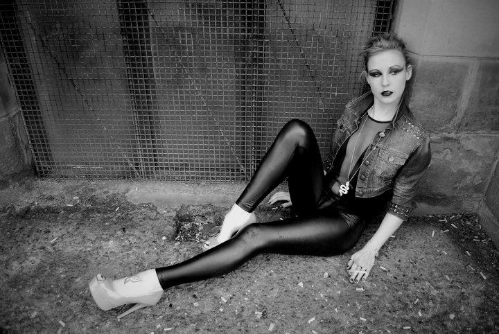 Female model photo shoot of ceri ann in Oxford Road Manchester UK
