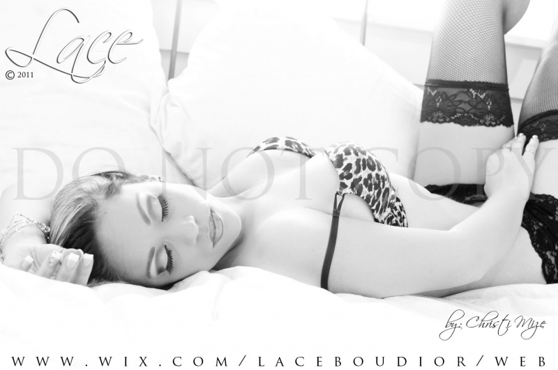 Female model photo shoot of LACE boudoir in Dallas, TX