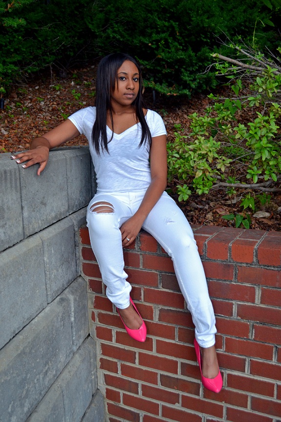 Female model photo shoot of sharese dione by Baldwin Photography RVA