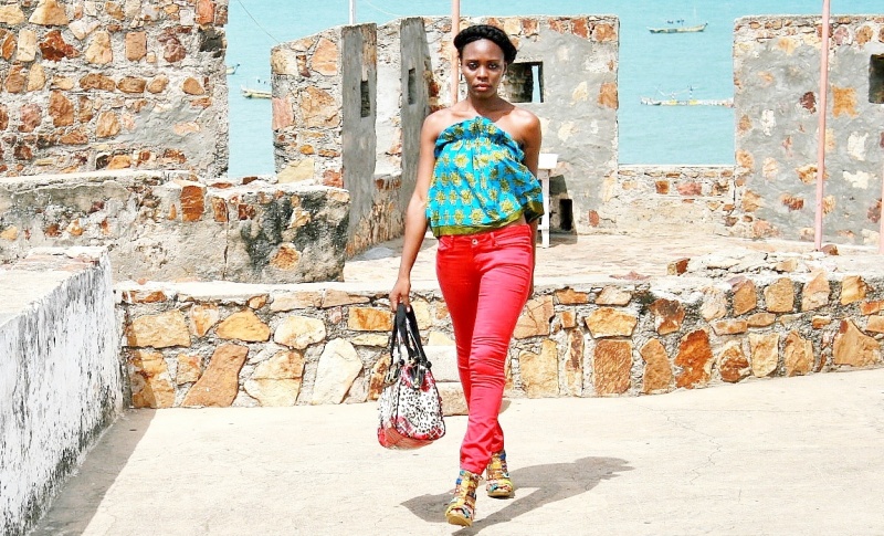Female model photo shoot of Olabisi H M Saunders in Accra