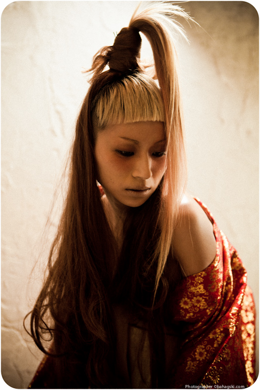 Male model photo shoot of bahag in Tokyo, Japan., makeup by Yuki Haba