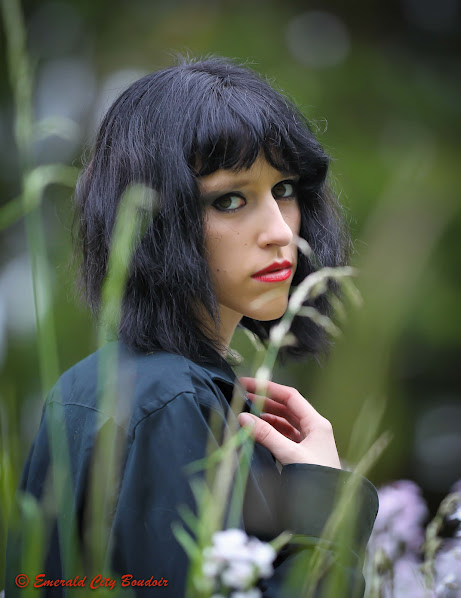 Female model photo shoot of RosettaLove by Emerald City Boudoir