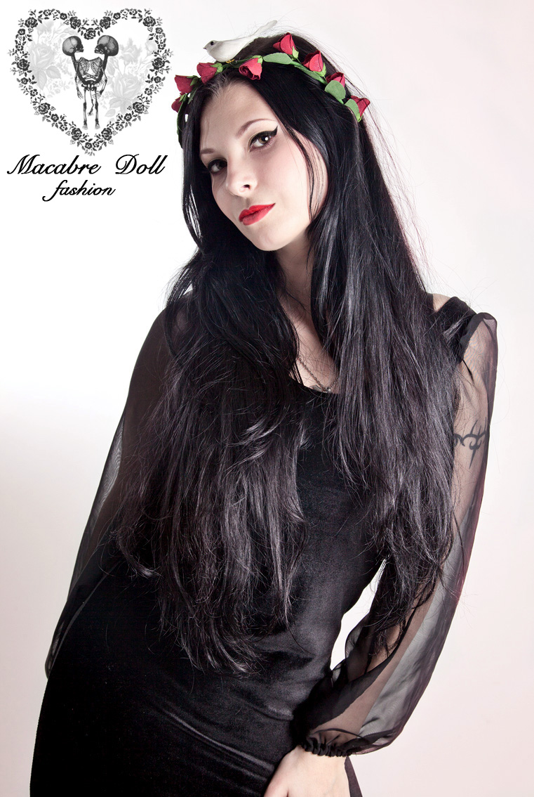 Female model photo shoot of MacabreDollFashion in tlv