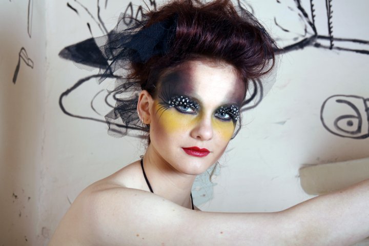 Female model photo shoot of Denise Scicluna , hair styled by Moira Borg