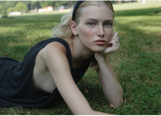 Female model photo shoot of Clara Buchanan in NYC