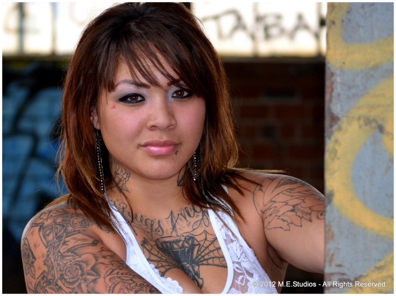 Male and Female model photo shoot of ME Studios and Tatted Up Tonya in Atlanta, GA