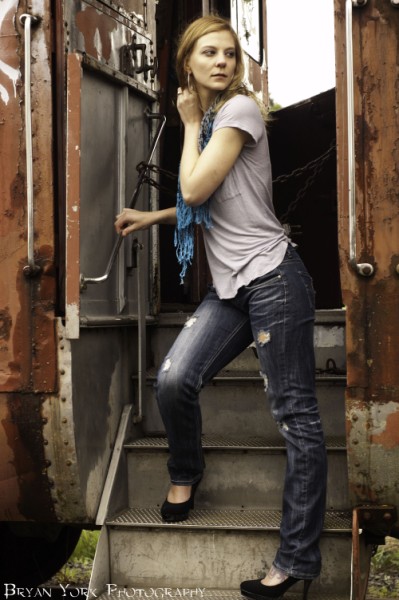 Female model photo shoot of Meg Charb