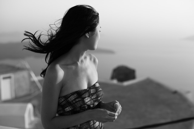 Male model photo shoot of Jess Maldaner in Santorini