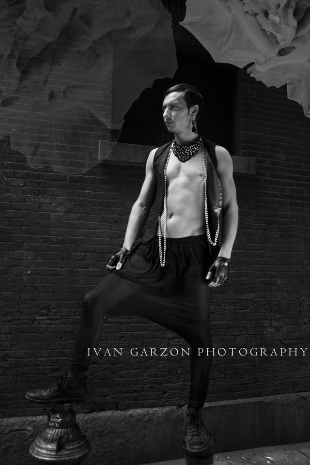 Male model photo shoot of David V and Serge Bulat by Ivan Garzon Photography in Soho, NYC