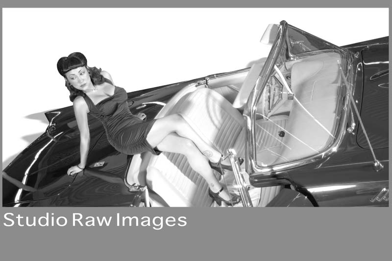 0 model photo shoot of Studio Raw in Las Vegas Strip