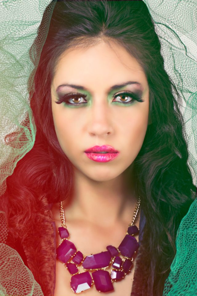 Female model photo shoot of Feralene- Makeup Artist in Las Vegas, Nevada