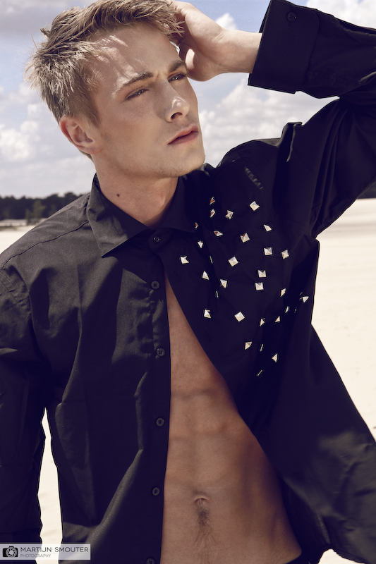 Male model photo shoot of Rafael Roos by Martijn Smouter, wardrobe styled by Lyron Jamil, makeup by BrendaJ
