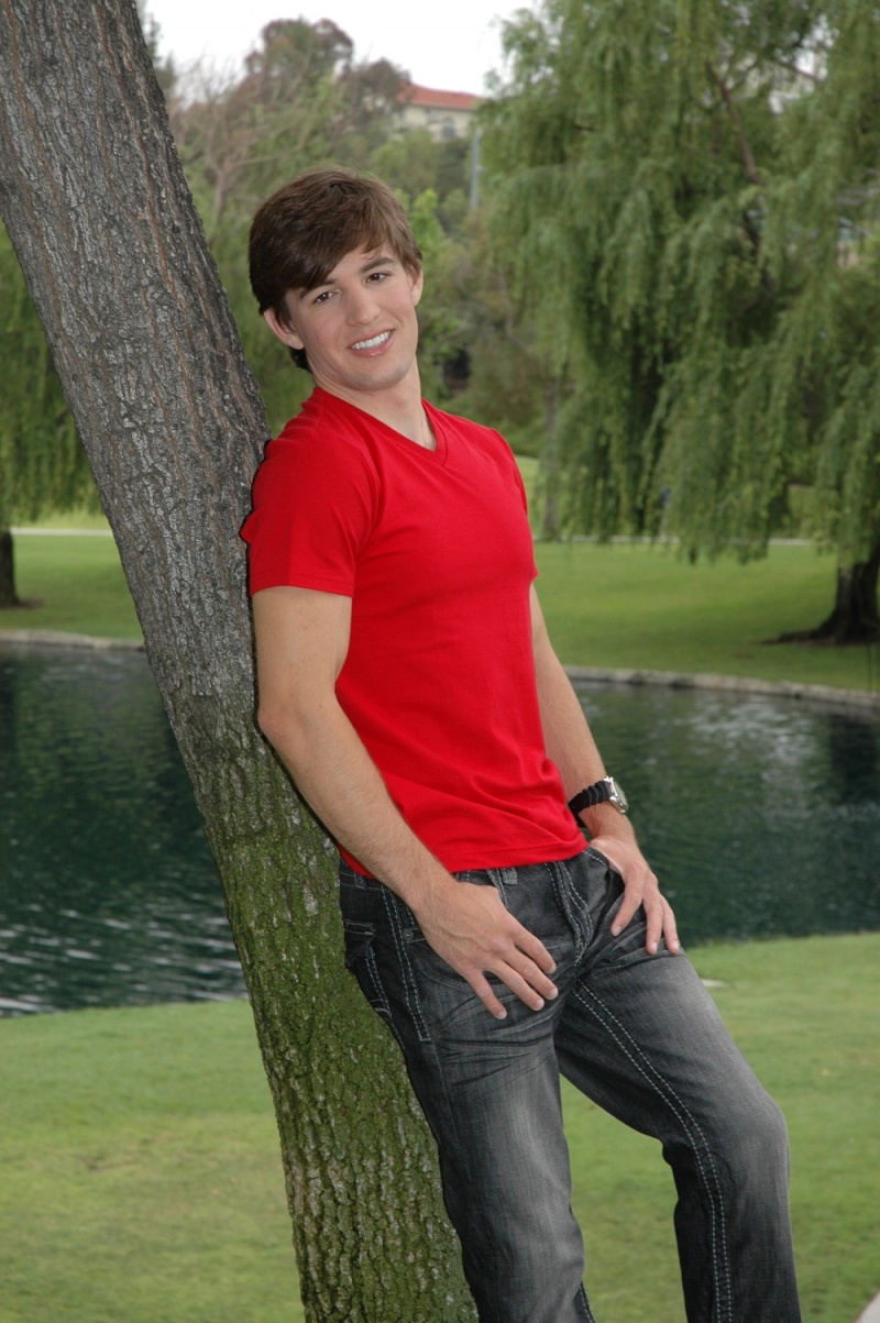 Male model photo shoot of Clint Wampler in Park