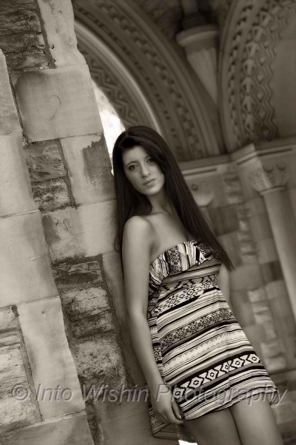 Female model photo shoot of NicholeMarie4 in spring grove cemetery