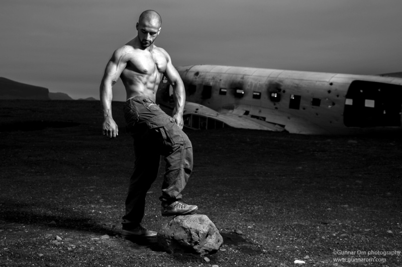 Male model photo shoot of Gunnar Orn Arnason in Iceland