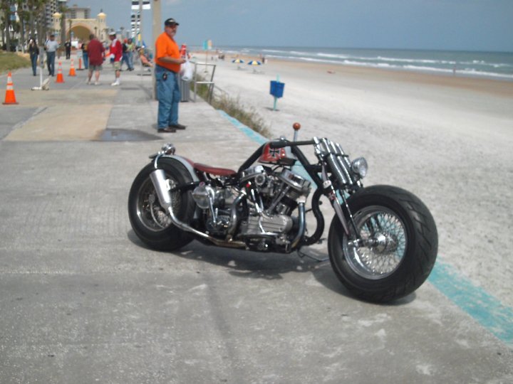 Male model photo shoot of Butchs Biker Shop in Daytona Beach