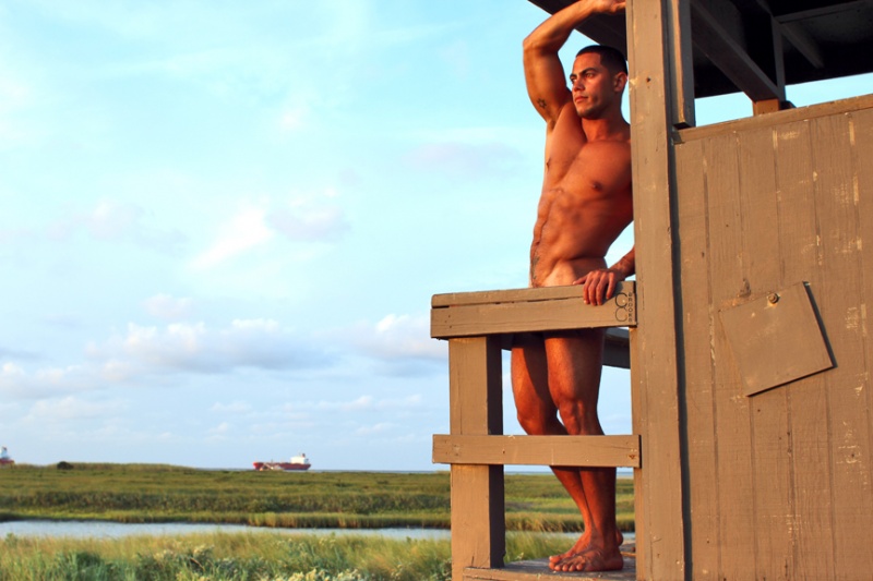 Male model photo shoot of CC Brooks and Ismael Duin in Galveston, TX