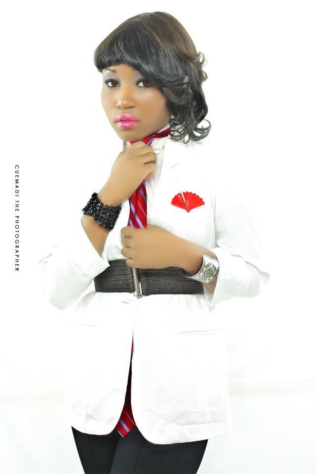 Female model photo shoot of NVS Elle by Cuemadi Foto and Design, makeup by AlluringArtsByAntrice