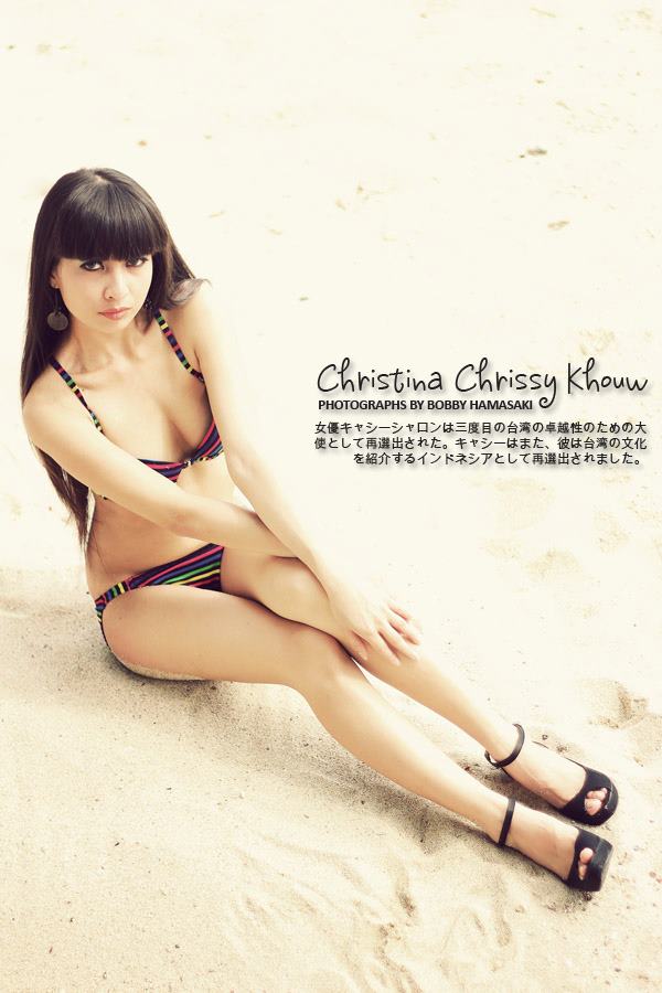Female model photo shoot of Chrissy Khouw in Turi Island,Batam