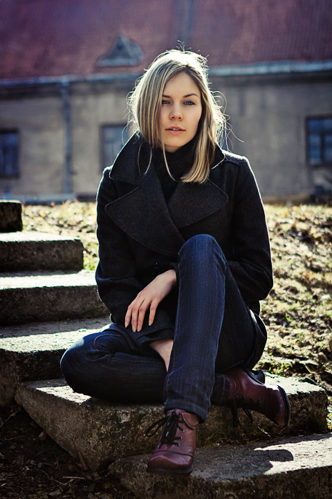 Female model photo shoot of benush in Vilnius, Lithuania
