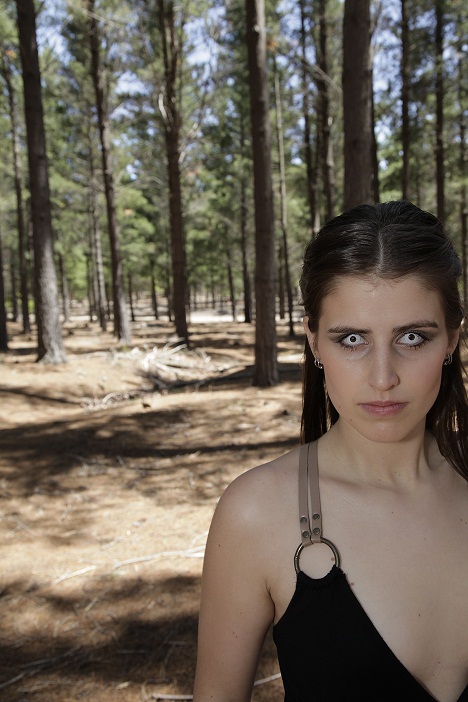 Female model photo shoot of Mihaela Jovanovski in Tokai Forest