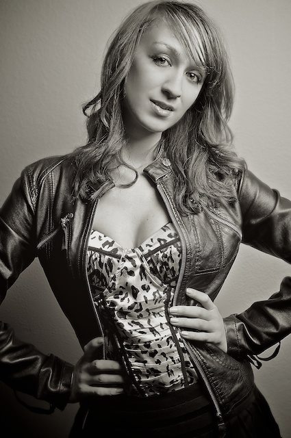 Female model photo shoot of Neena Hupp by Tya Anthony