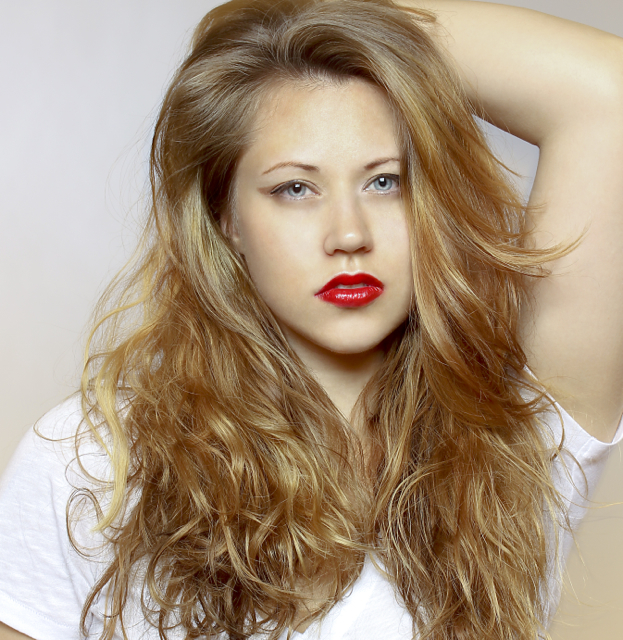 Female model photo shoot of miss jaci, hair styled by David Baker