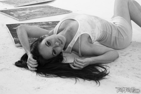 Female model photo shoot of Milena Monette in Art Walkin LA