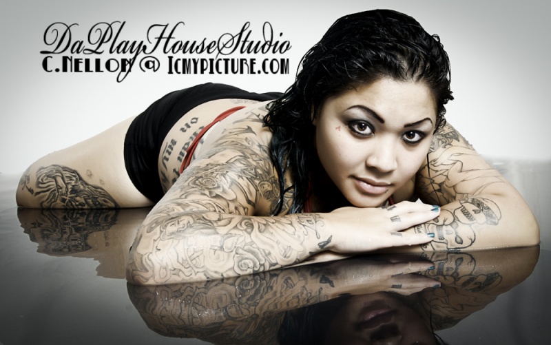 Male and Female model photo shoot of DaPlayHouseStudio and Tatted Up Tonya in Loganville,ga.