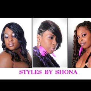 Female model photo shoot of Hair Styles By Shona  in Brampton