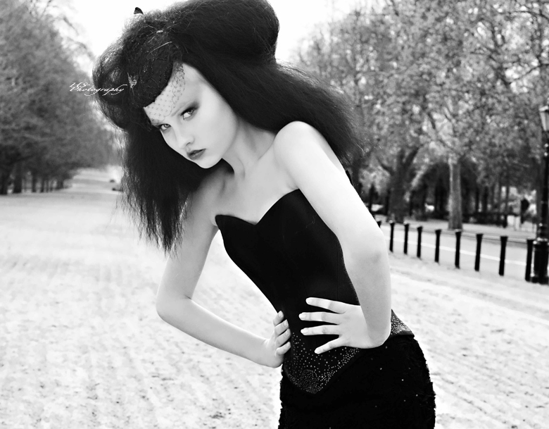 Female model photo shoot of Hilda Sackey in London