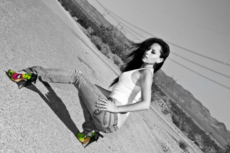 Female model photo shoot of Aleana Lee by Jaime Sapien