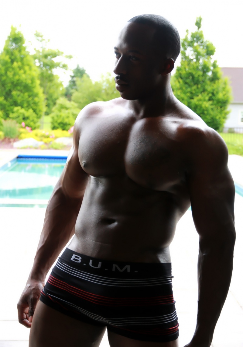 Male model photo shoot of Easton West Photo and Justin Mr XL Williams