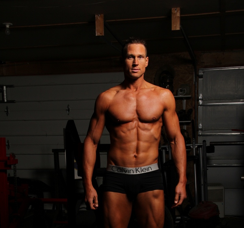 Male model photo shoot of 7ft Physique Competitor in Sterling, IL