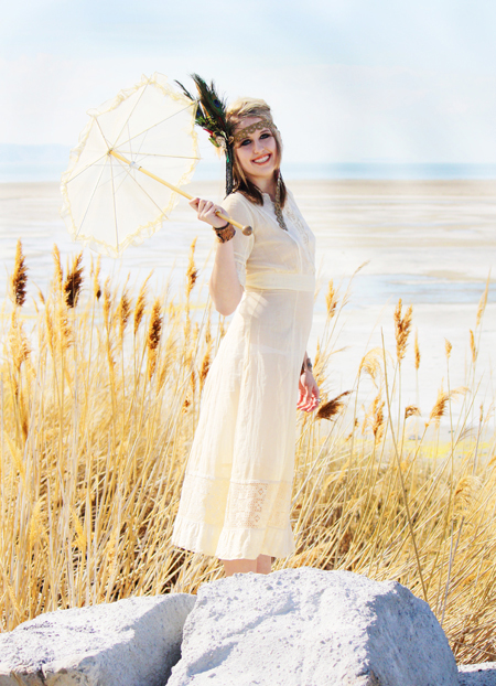 Female model photo shoot of Aspen Lace in Utah