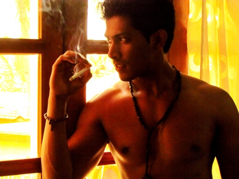 Male model photo shoot of Abhishek Parab in Goa