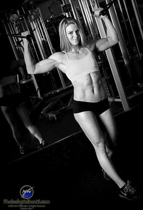 Female model photo shoot of JennOrginial in Gold's Gym Lakeland Fl