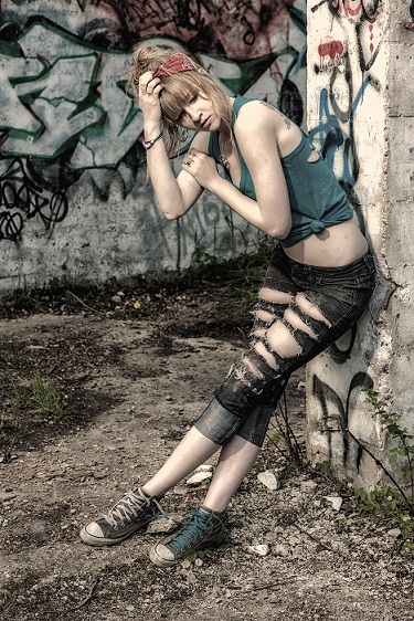 Female model photo shoot of Rhiannon K Clark by Rick Lynch