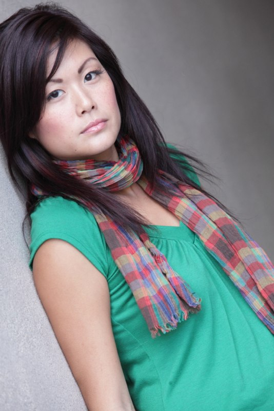 Female model photo shoot of Ling Yang