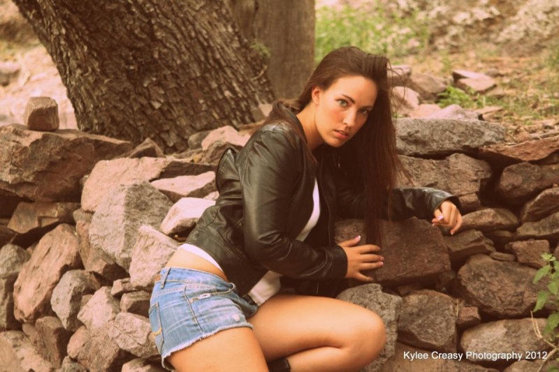 Female model photo shoot of Danielle Chelsey by KyleeShantelPhotography