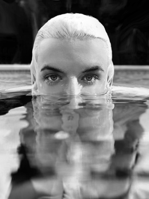 Male model photo shoot of The REAL Brandon Hilton in a pool