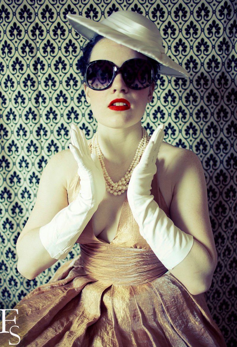 Female model photo shoot of CherryBomb Jac by FairShadow Photography