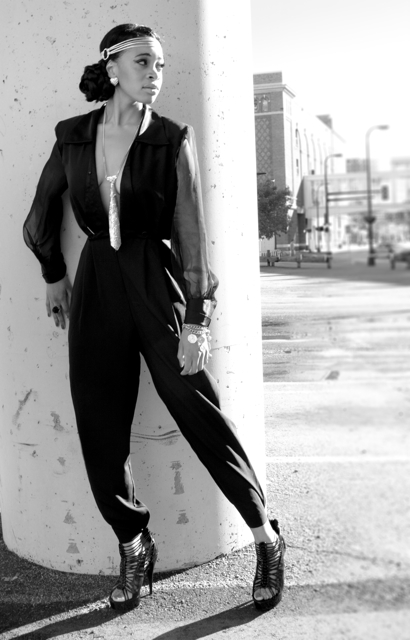 Female model photo shoot of Kayla Marie  J in Downtown Minneapolis