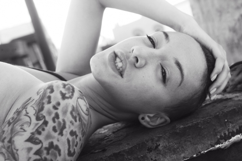 Female model photo shoot of Lee Von Lux by Hello Goodbye in Brooklyn