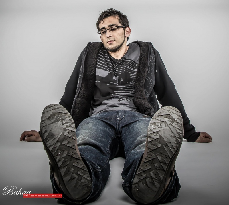 Male model photo shoot of Bahaa 