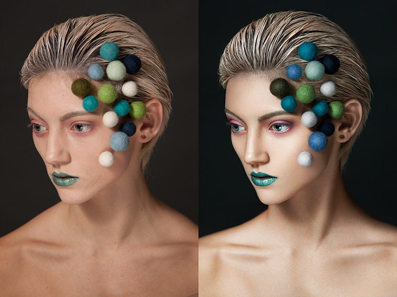 Male and Female model photo shoot of Tomer Retouch and JORDAN EBBITT by Ryan Bater , makeup by Josephine Jones MUA 