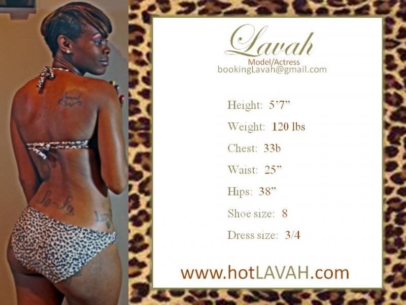 Female model photo shoot of Hot Lavah