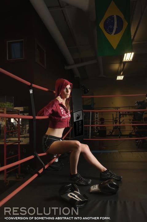 Female model photo shoot of KerraVisageMUA in Brigada Elite Gym