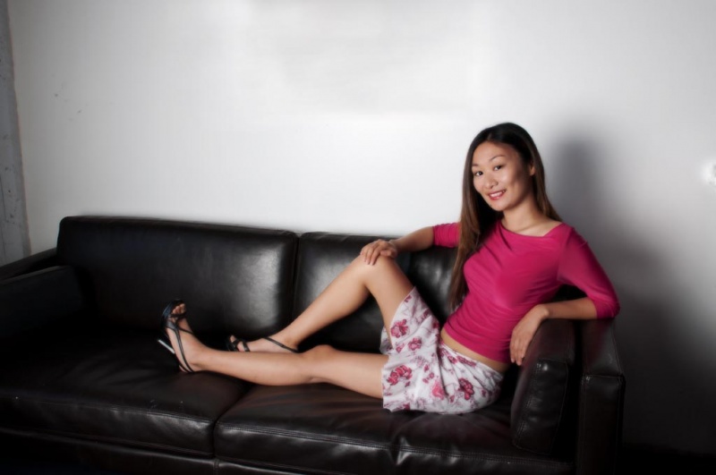 Female model photo shoot of Jaymie Yang