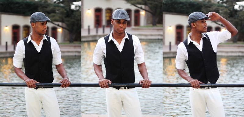 Male model photo shoot of Bernard onons in Dallas, Texas